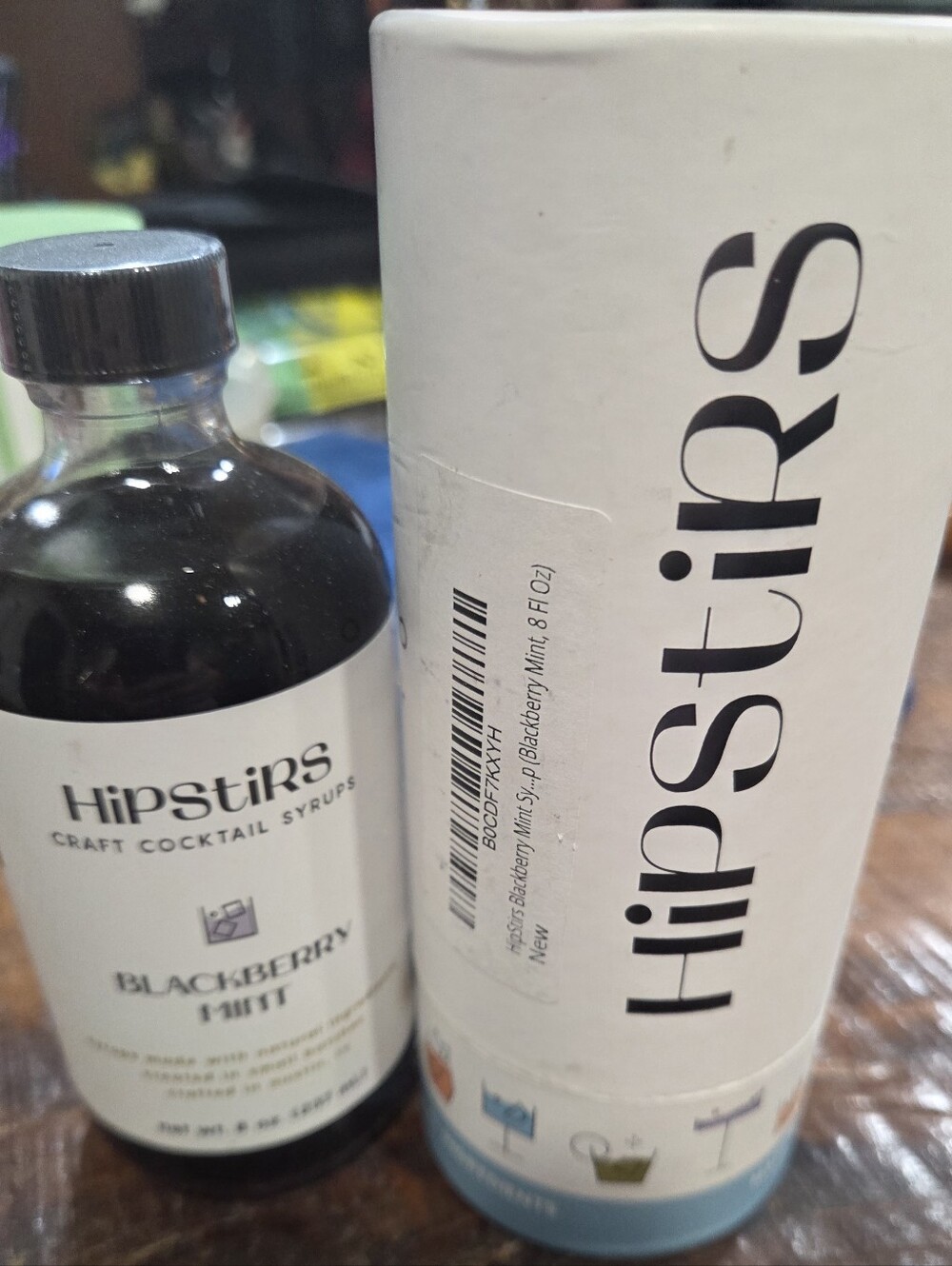 HipStirs Blackberry Mint Craft Cocktail Syrup